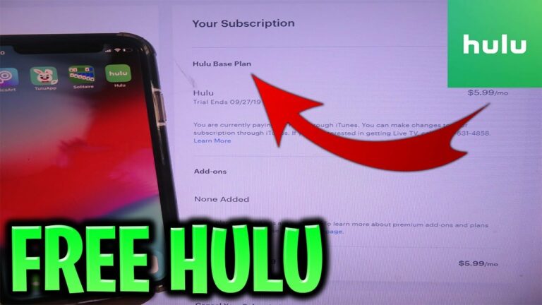 100% Working Free Hulu Premium Accounts